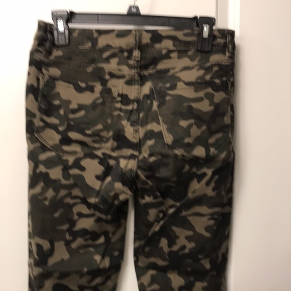 Camo ankle length stretch denim - Picture 3 of 4